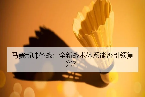 马赛新帅备战：全新战术体系能否引领复兴？